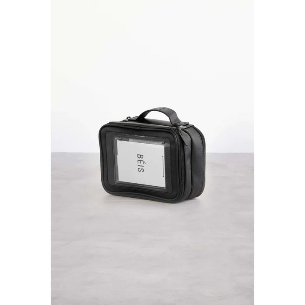 NWT Beis On the Go Essential Cosmetic Case in Black - Picture 2 of 7